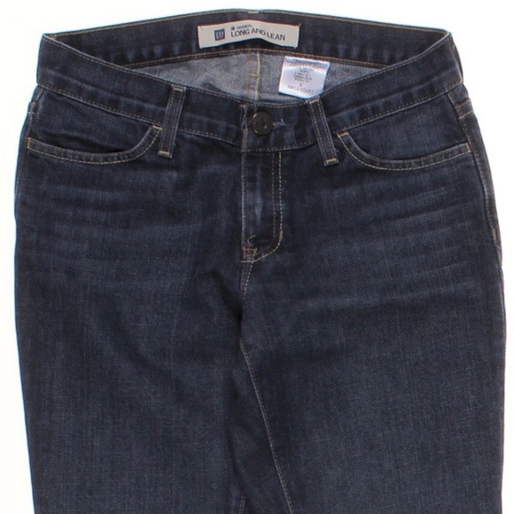 Gap Long and Lean Ankle Dark Wash Jeans - Picture 4 of 12